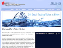 Tablet Screenshot of bestwaterworks.ca